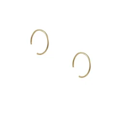 8.6.4 - Small Open Hoop in Gold Fill