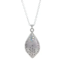Adel Chefridi – Aqua and Diamond Secret Garden Pendant