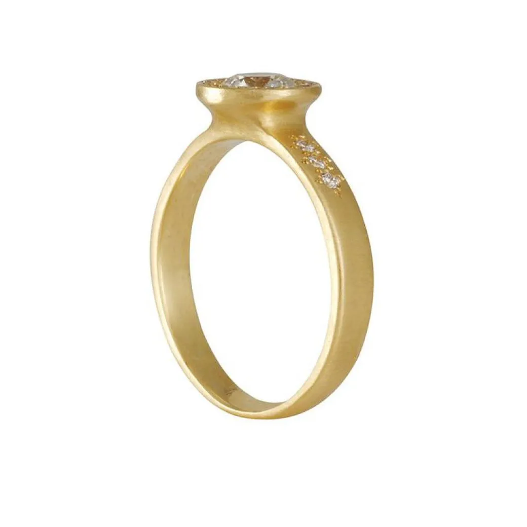 Adel Chefridi - Floret Engagement Ring