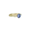 Adel Chefridi - Sapphire and Diamond Rosebud Ring