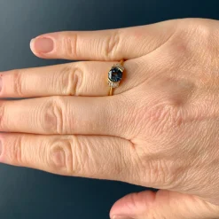 Artëmer- Teal Sapphire Ring