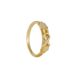 Atelier Narcé - "XO" Band with Rose Cut Diamond