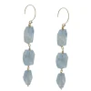 Brooklyn Gemologist - Aquamarine Dangle Earrings