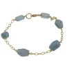 Brooklyn Gemologist - Faceted Aquamarine Bracelet