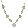 Brooklyn Gemologist - Rose Quartz with Lemon Quartz and Citrine Necklace