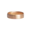 Carla Caruso - Large Rose Gold Flat Band