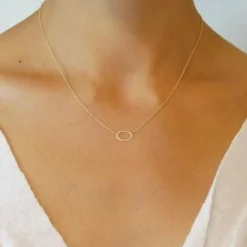 Carla Caruso - Mini Oval Necklace