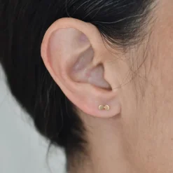 Carla Caruso - Wing Dot Stud Earring