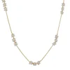 Christina Stankard - Three Blossom White Pearl Necklace