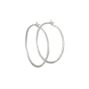 Christine Fail - Small Round Hoops in Sterling Silver