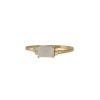 Cp Collection - Emerald Cut Moonstone Ring
