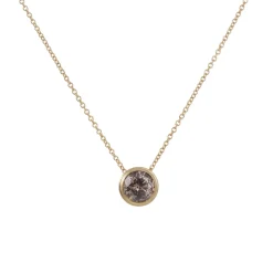 Cp Collections - 1.27 Champagne Salt and Pepper Diamond Pendant