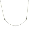 Cp Collections - Double Pearl Clavicle Necklace