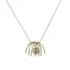 Cp Collections- Caged Pearl Necklace