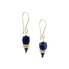 Debbie Fisher - Topkapi Lapis Cube Drop Earrings