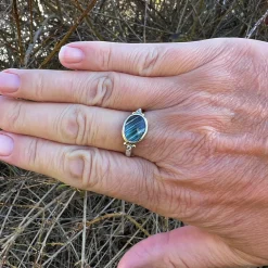 Emily Amey - Andesine Diamond Ring Size