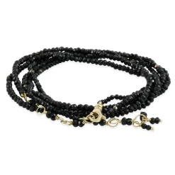 Hill House - Spinel and Pyrite Convertible Wrap Bracelet/Necklace