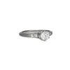 Infinity Collection - Six Prong Engraved Solitaire Band