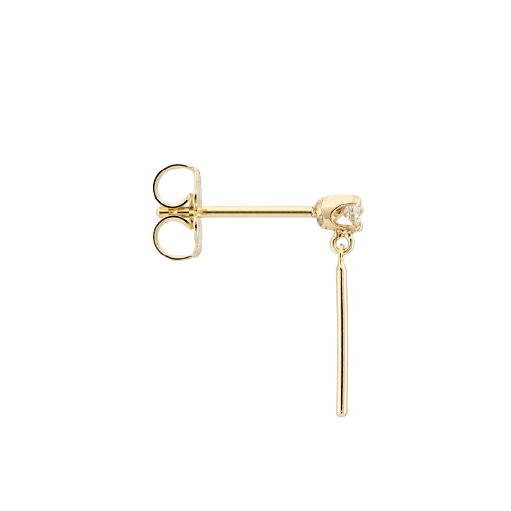 Jack & G – Diamond Wisp Earring (single)