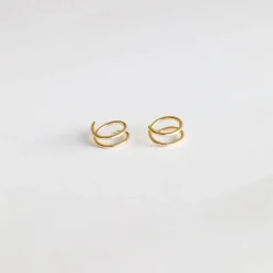 JaxKelly - Minimalist Spiral Earrings