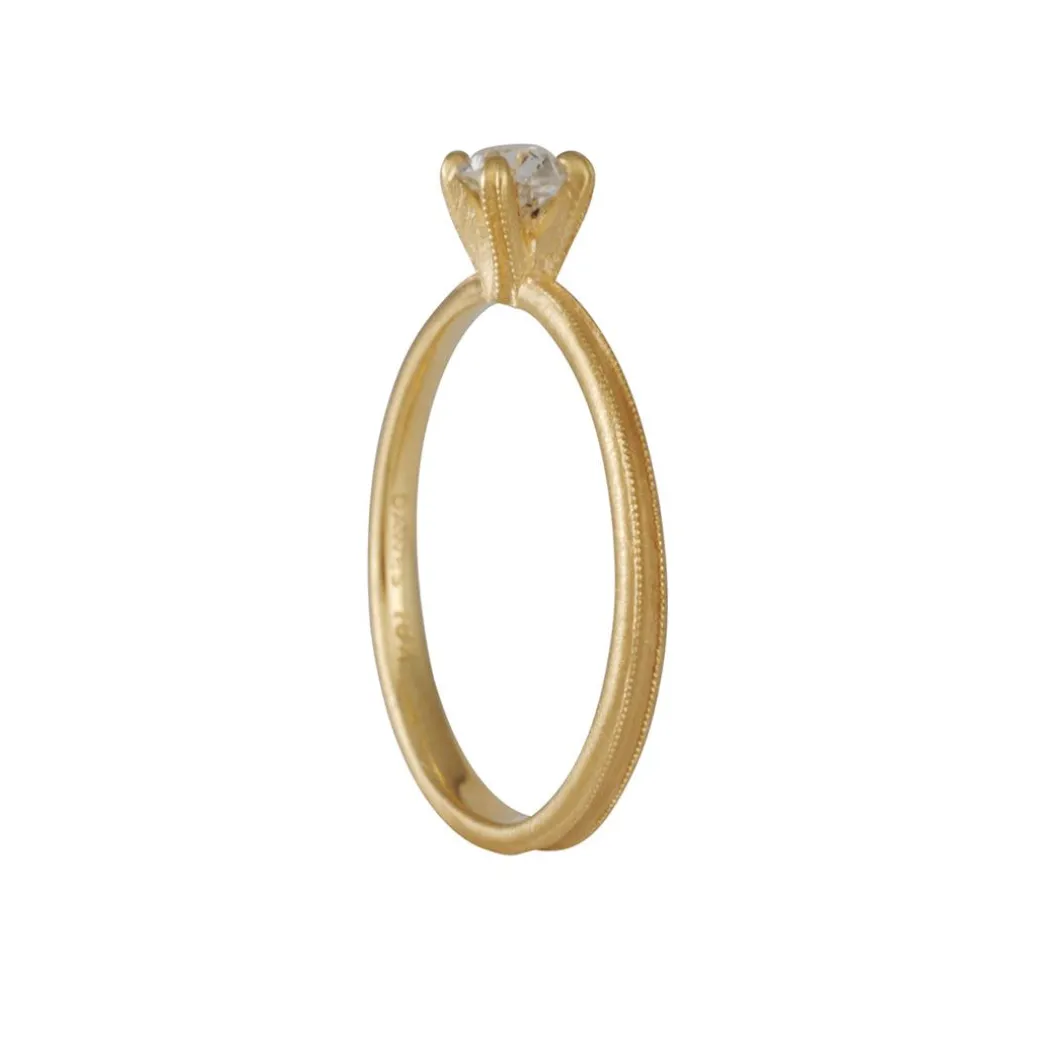 Jennifer Dawes - Antique Mine Cut Diamond Ring