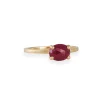 Jennifer Dawes - Oval Ruby Stack Ring