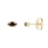 Kima – Black Diamond Tiny Eye Studs