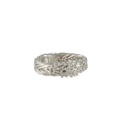 Lindsay Allen - Sterling Silver Herringbone Ring