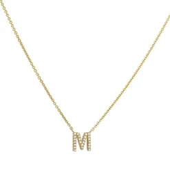 Liven - Upper Case Petite Initial Pendant