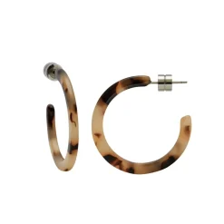 Machete - Mini Hoops in Blonde Tortoise