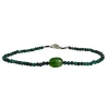 Margaret Solow – Chrome Diopside & Malachite Bracelet
