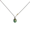 Margaret Solow – Chrome Diopside and Diamond Necklace