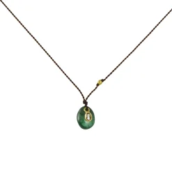 Margaret Solow – Chrome Diopside and Diamond Necklace