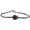 Margaret Solow – Emerald & Iolite Bracelet