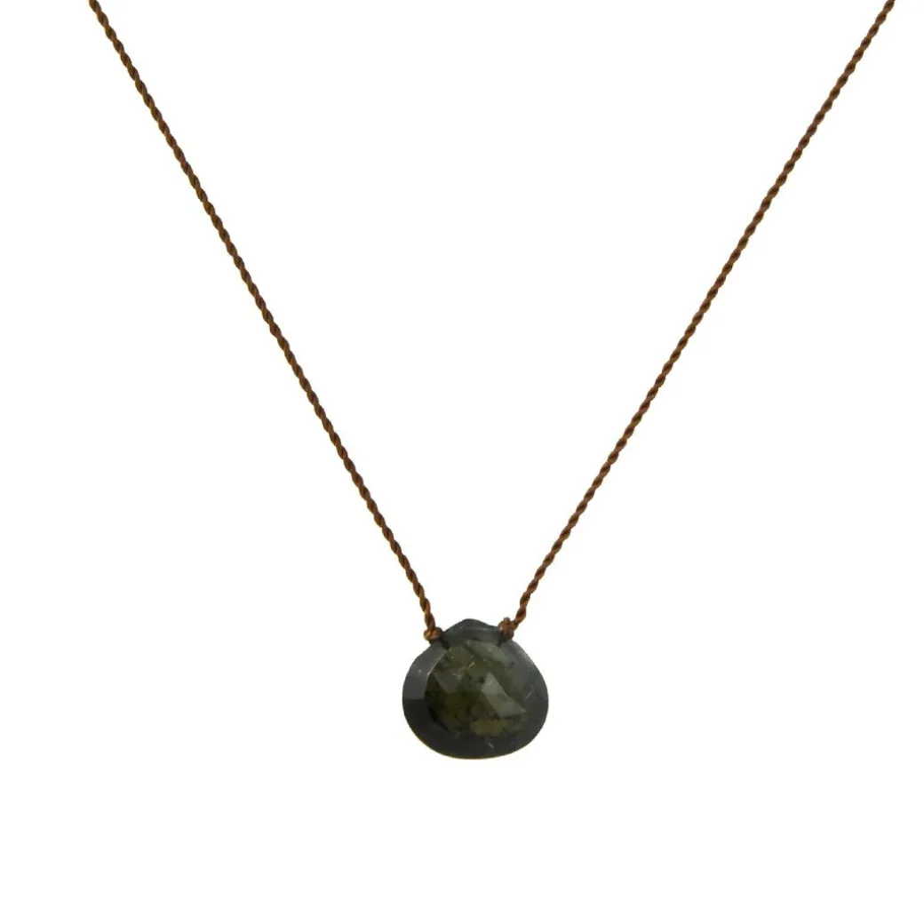Margaret Solow - Faceted Tourmaline "Zen Gem" Necklace