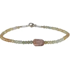 Margaret Solow – Faceted Tourmaline & Zircon Bracelet