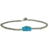 Margaret Solow – Green Apatite & Peruvian Opal Bracelet