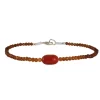 Margaret Solow – Hessonite & Coral Bracelet