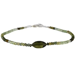 Margaret Solow – Marquise Green Tourmaline Bracelet