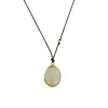 Margaret Solow - Oval Rutilated Quartz Necklace