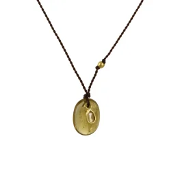 Margaret Solow – Yellow Tourmaline and Diamond Necklace