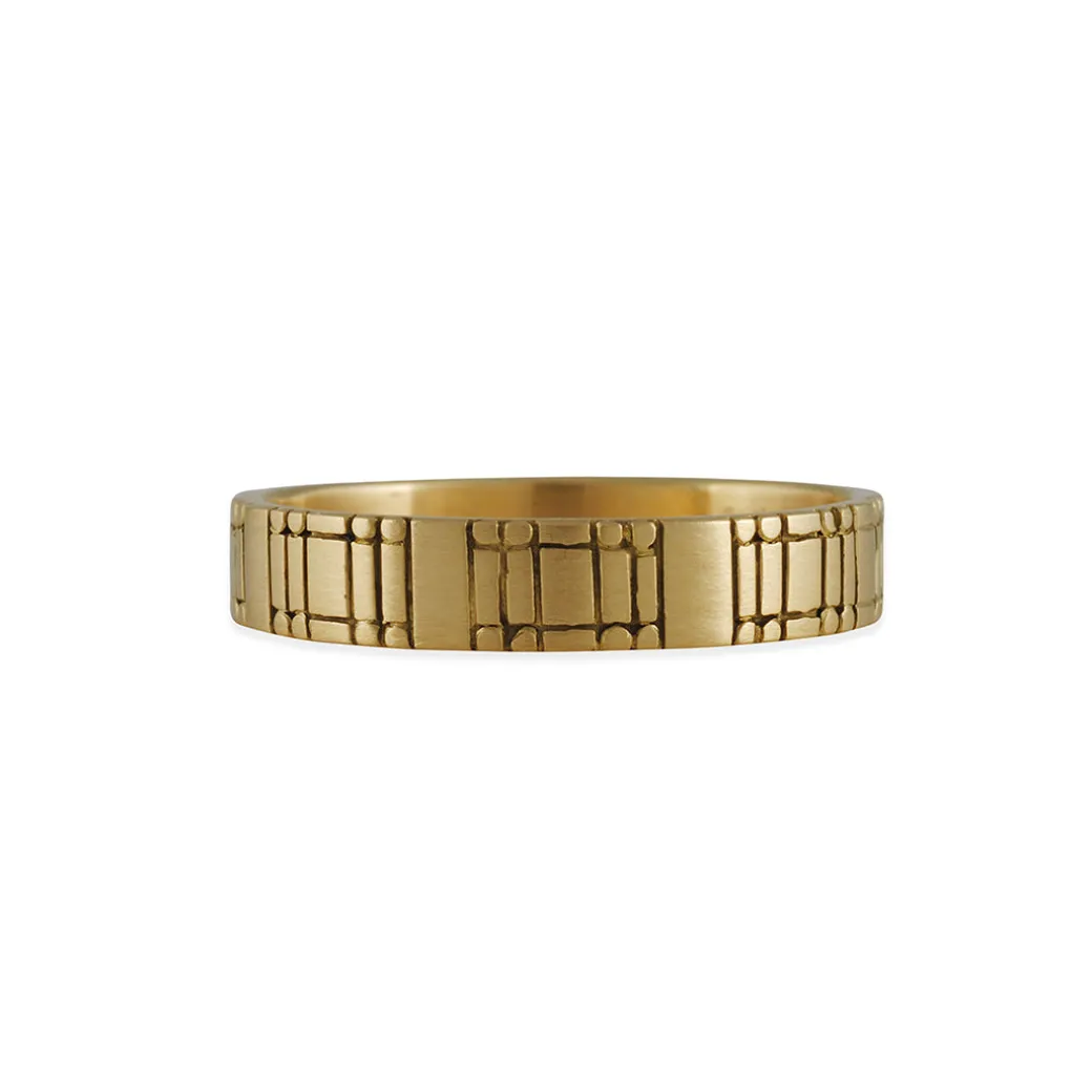 Marian Maurer - Code Band in 18k Gold