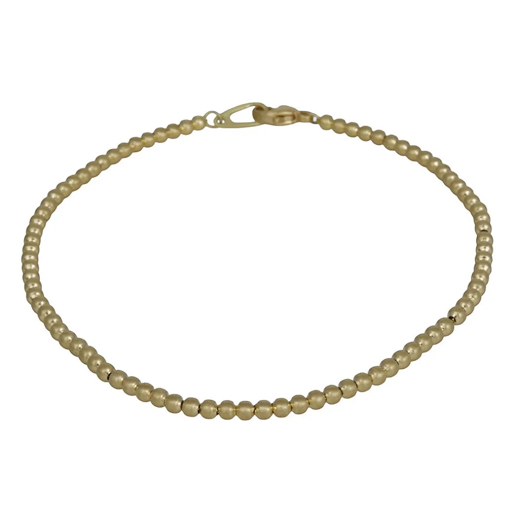Marian Maurer – Oceans Bracelet – 18k Gold, 2.0mm Beads