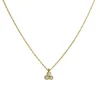 Marian Maurer - Teeny Triple Diamond Pendant Necklace in 18K Gold