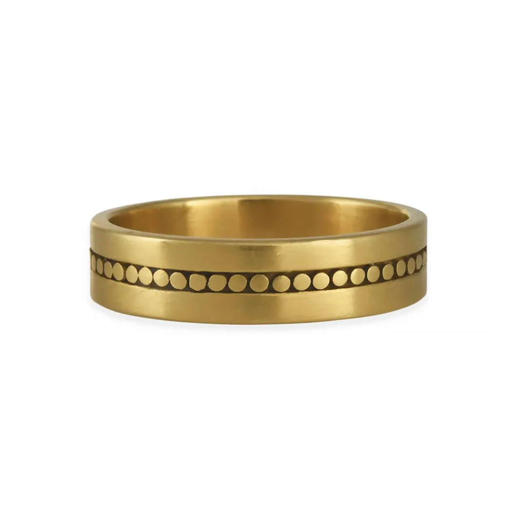 Marian Maurer - Wide Lia Band - 18k Gold
