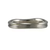 Matsu - Wavy Channel Ring in 14K White Gold