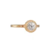 Megan Thorne - Ione High Solitaire with Rose Cut Brilliant Diamond