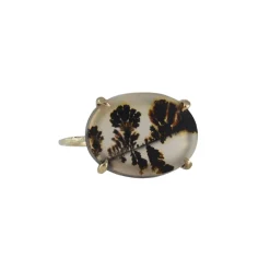 Monaka - Dendritic Agate Ring