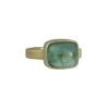 Monica Marcella – Green Tourmaline Cushion Ring