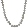 Monica Marcella – Grey Moonstone Ojo Clasp Necklace